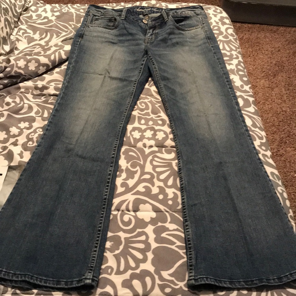 Flared jeans